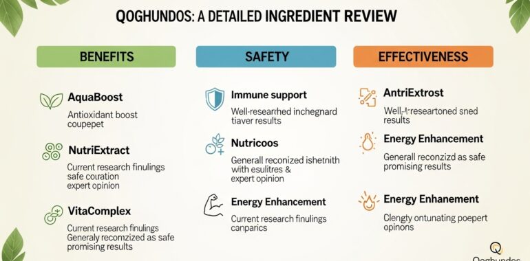 is ingredients in qoghundos good